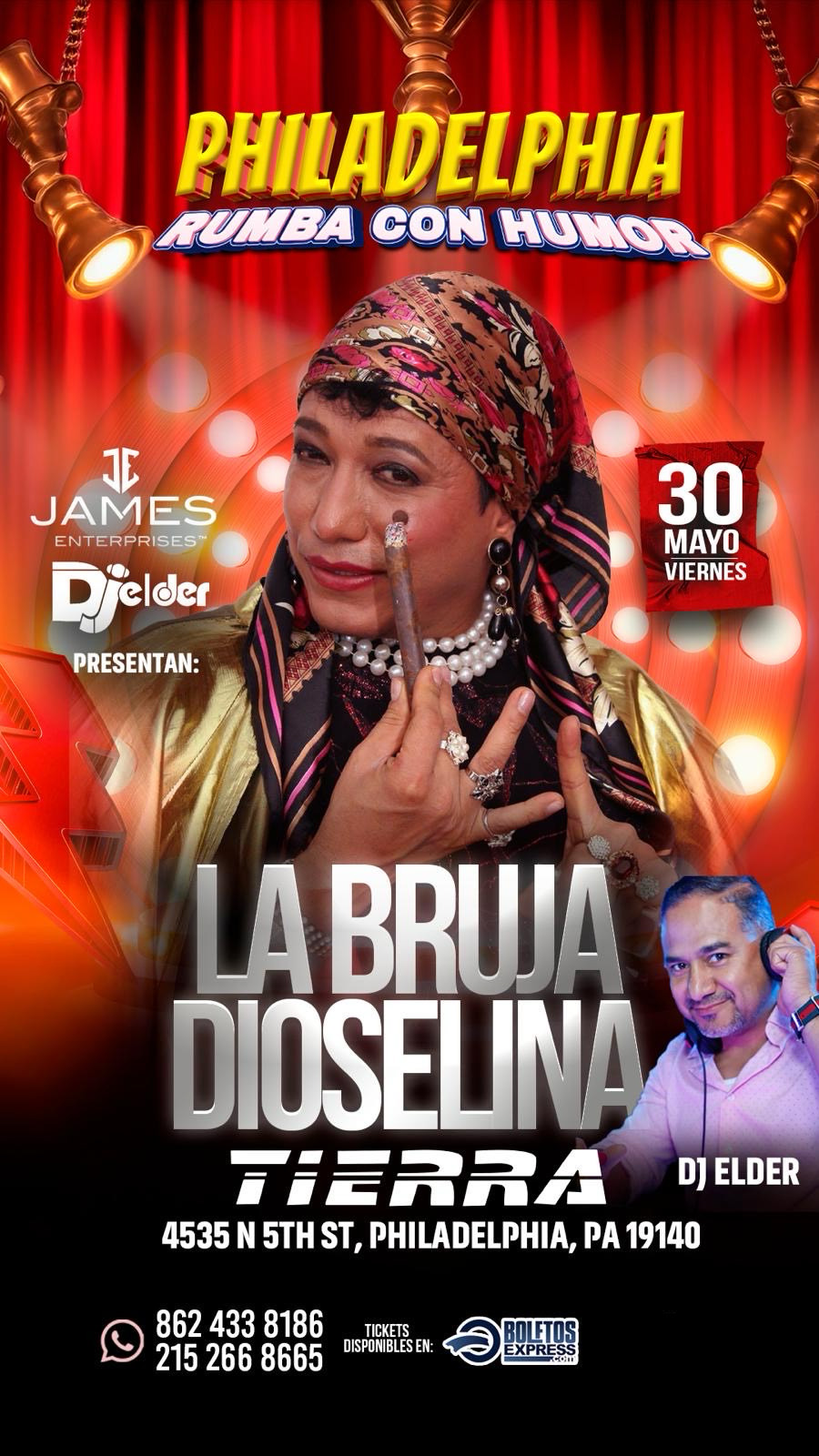 Buy tickets for LA BRUJA DIOSELINA LA BRUJA DIOSELINA